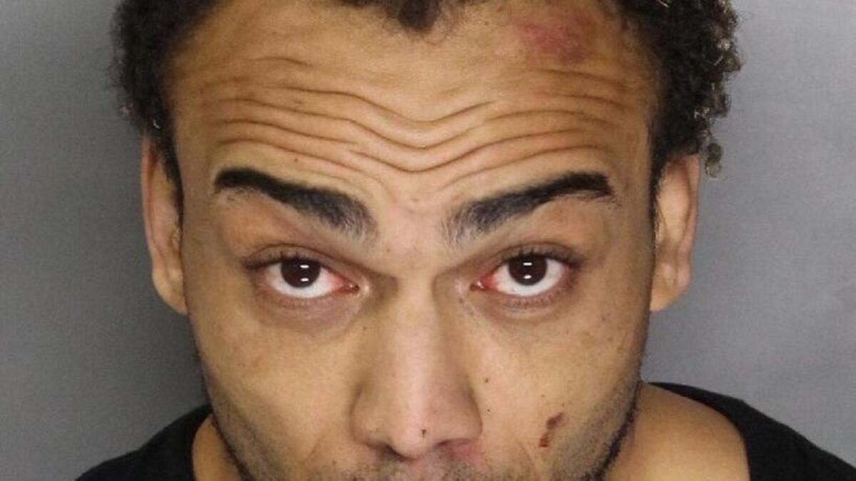 Jamar Stevens, 31, shown in his booking photo, was arrested after allegedly fleeing Sacramento Police in two stolen vehicles.