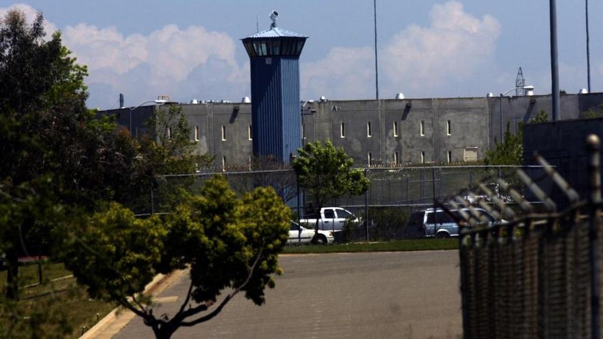 California State Prison, Sacramento, near Folsom, Calif. Two prison guards at the prison called New Folsom have been charged in connection with an inmate’s 2016 death.
