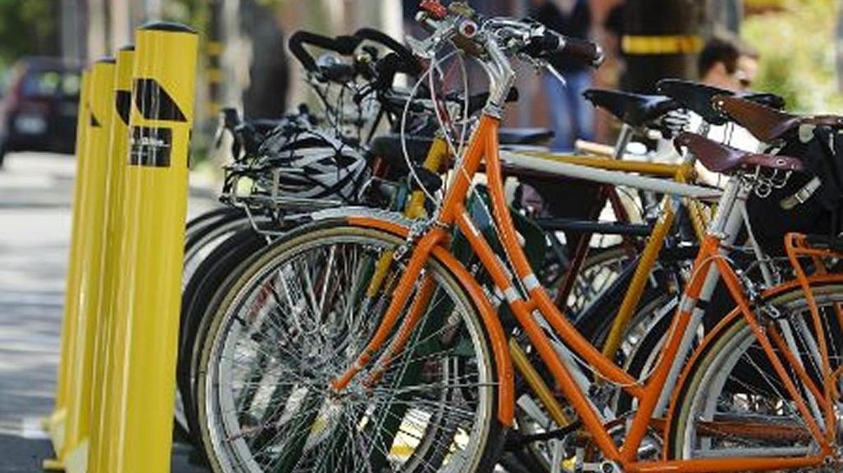 Bicycle owners are encouraged to take extra precautions to secure their bicycles by bringing them inside, if possible, purchasing U-locks and locking the bike by its frame instead of an easily detachable front tire.
