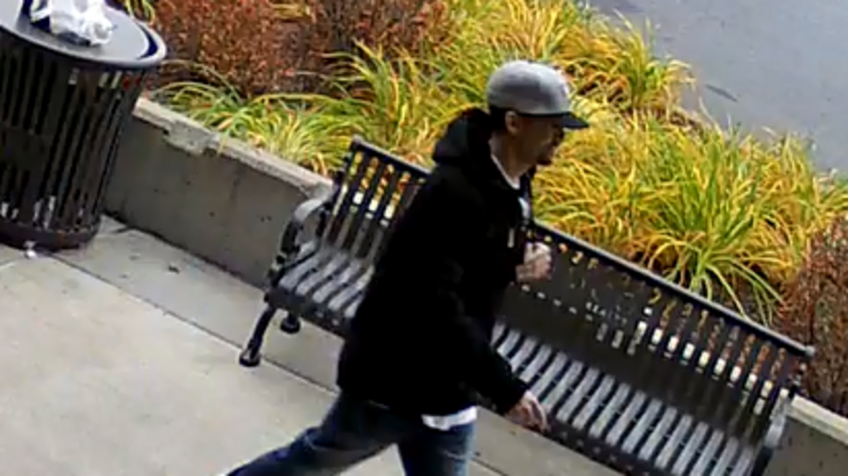 Photos released Wednesday showed the suspect wearing shoes similar to Converse Chuck Taylor All-Stars.