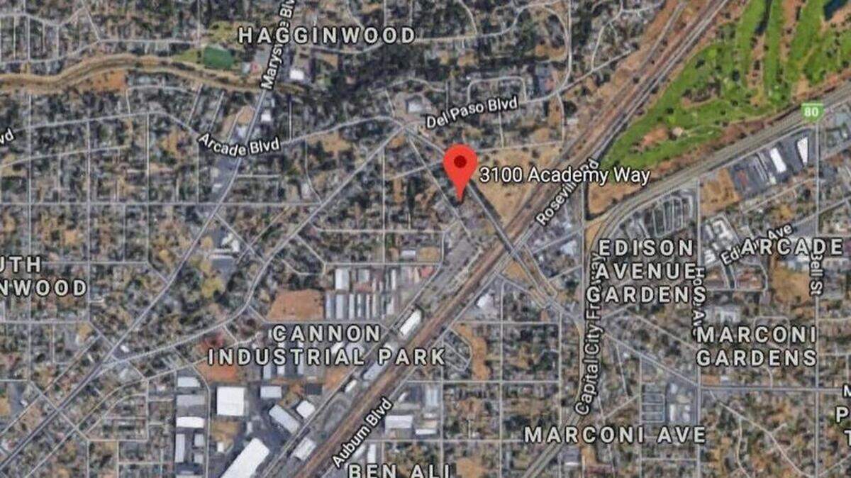 The shooting took place in the 3100 block of Academy Way.