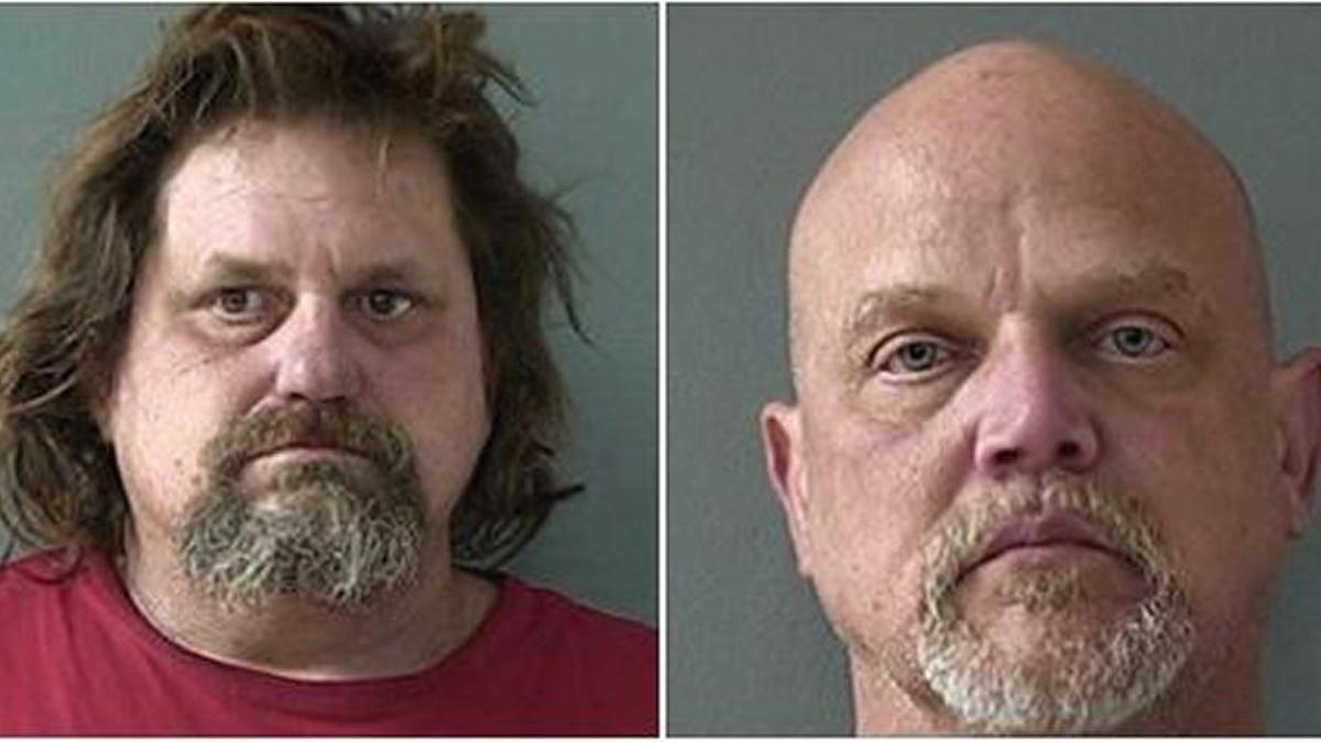 Duke Charlesworth, left, and Joseph Axtell.
