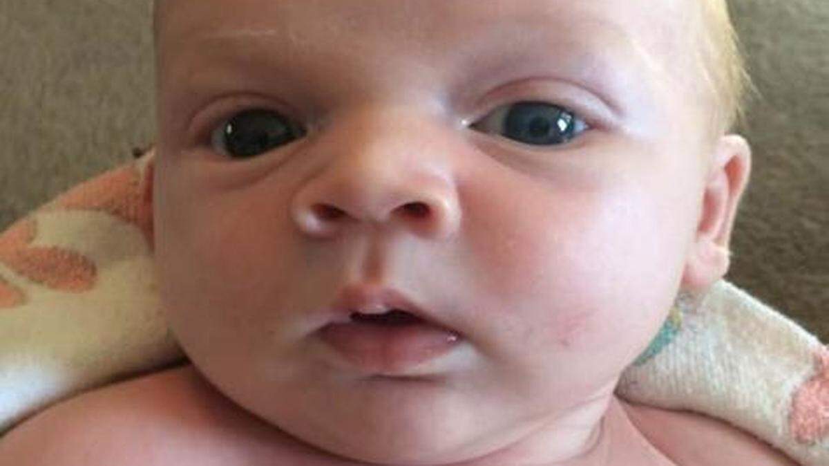 Justice Rees, who was 20 days old, died of drowning or hypothermia.