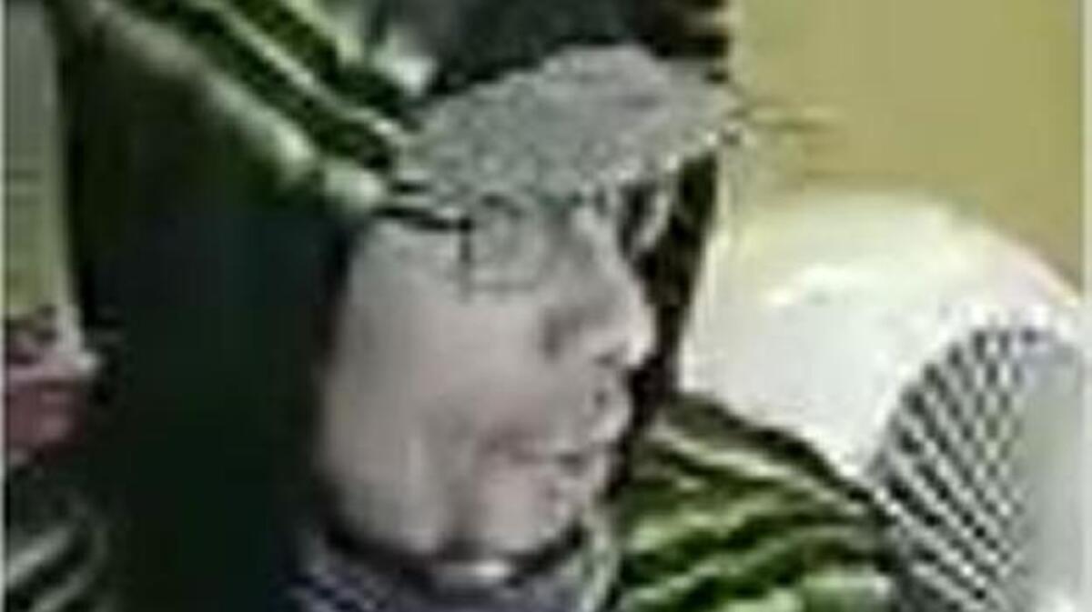 A man sought in the robbery of a North Sacramento market is shown in a surveillance photo.