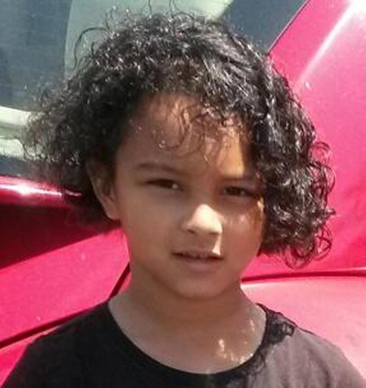 Jadianna Larsen, 6, was found by firefighters in a field in Glenn County.