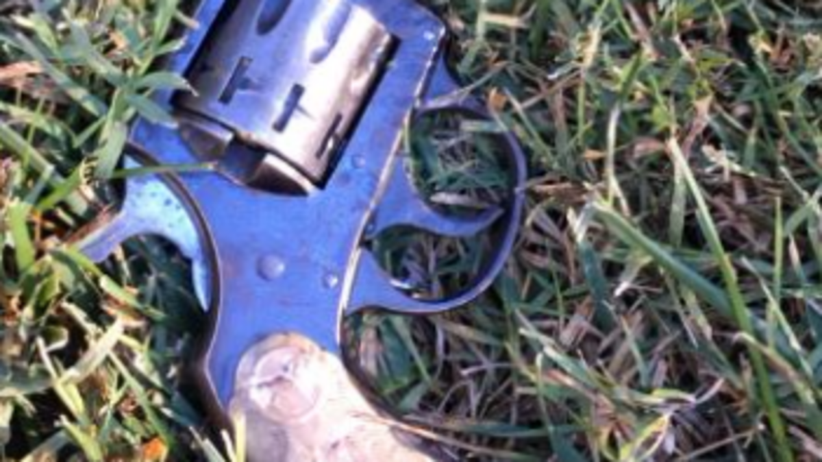 Lodi police released a photo of the gun that a man allegedly pointed at an officer, prompting officers to fire shots at the suspect, fatally injuring him on Monday, Oct. 23, 2017.