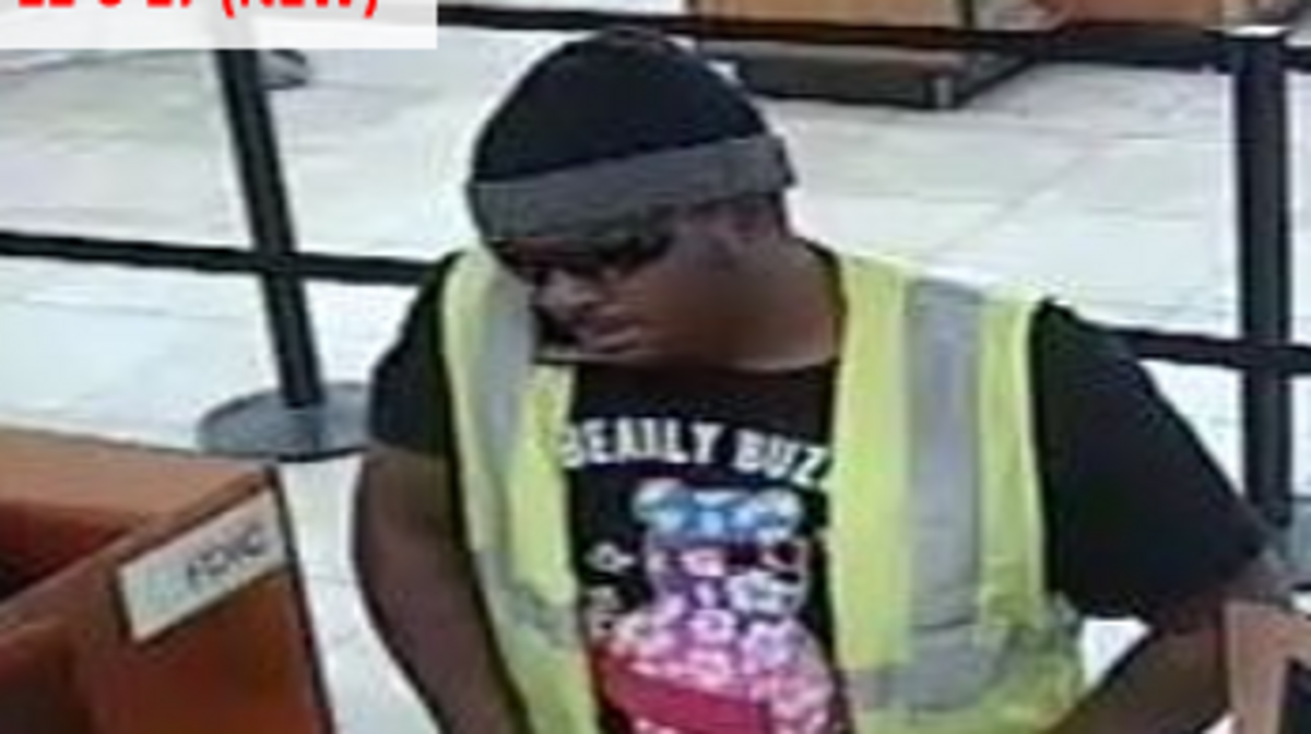 A man wearing a construction-type vest is suspected of three Sacramento-area bank robberies, including the robbery of the Wells Fargo Bank in the 3500 block of Marconi Avenue in the Arden Arcade area on Monday, Nov. 6, 2017.