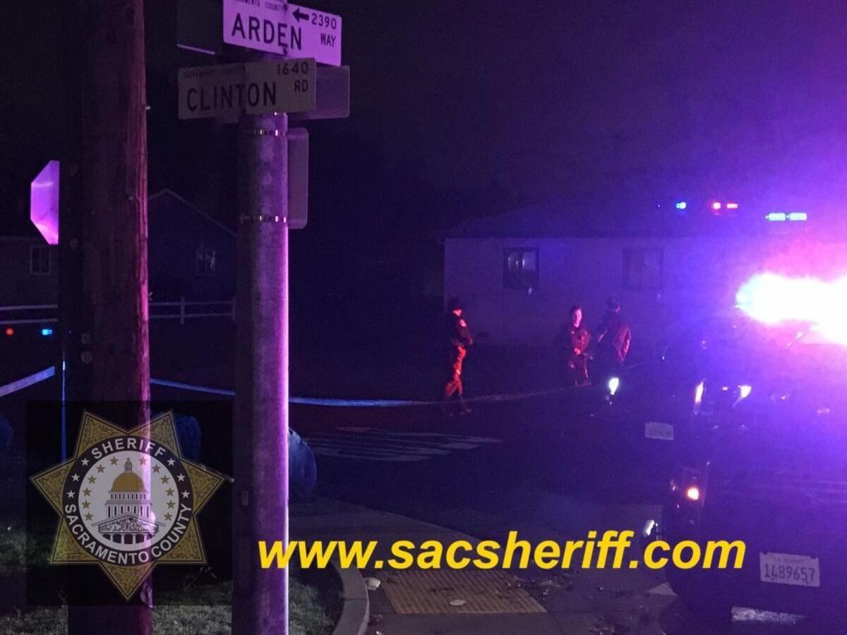 The Sacramento County Sheriff’s Department received multiple 911 calls about 9:20 p.m. of shots being fired in the 1600 block of Clinton Road, south of Arden Way.