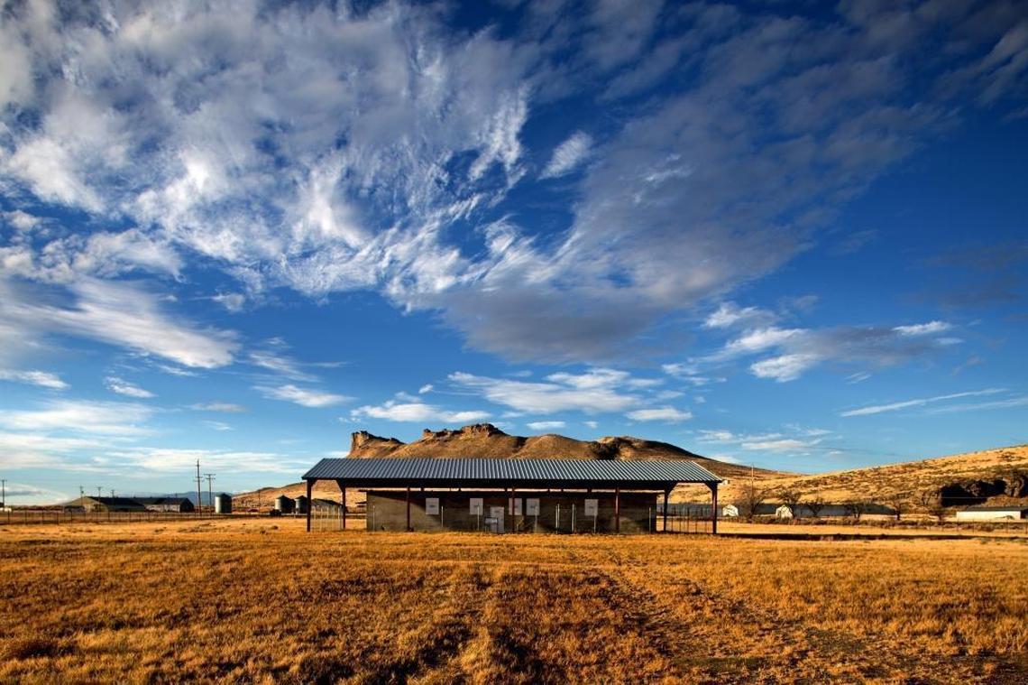 The high security jail at the Tule Lake Segregation Center, the largest and most controversial of the sites where Japanese Americans were incarcerated during World War II.