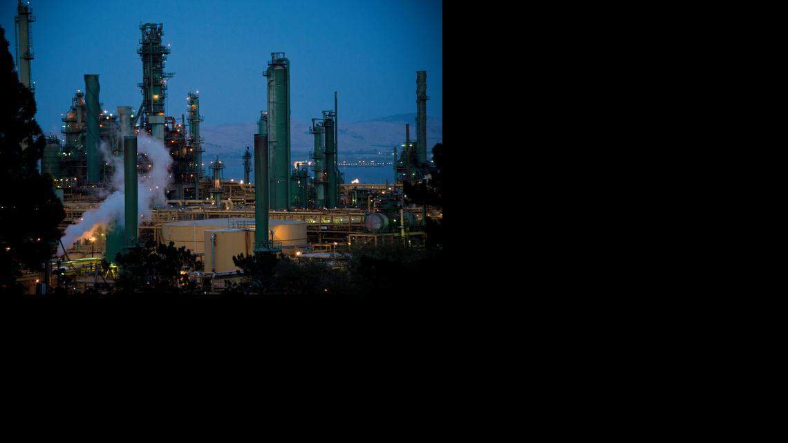 
The Valero refinery in Benicia.
