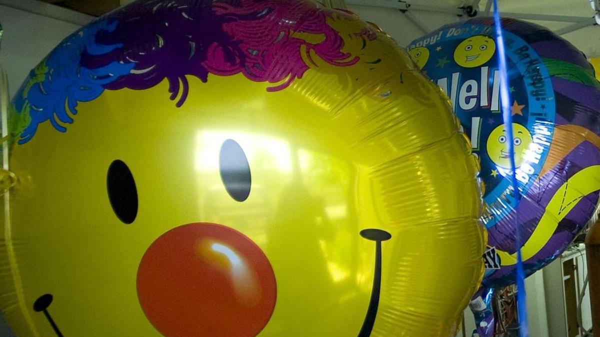 An example of a mylar balloon.