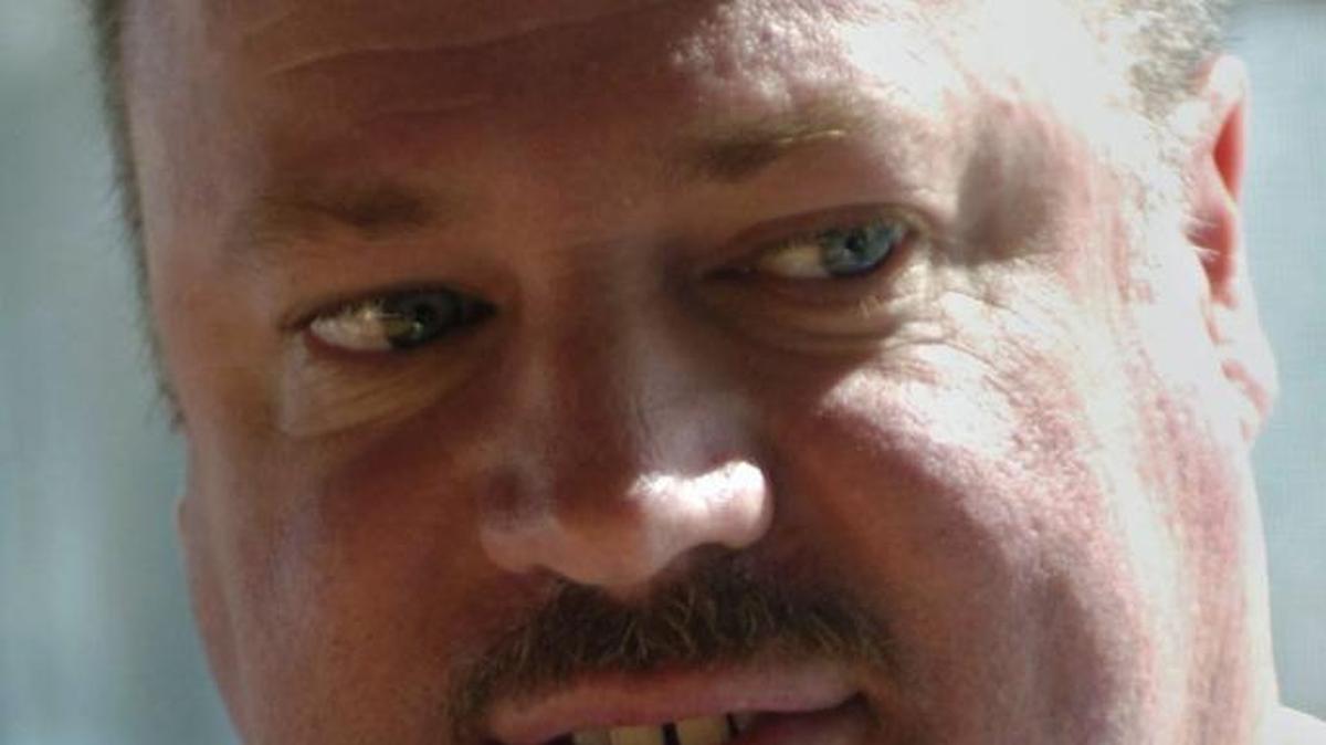 
Kevin Hiestand, head of Kynship Development for Kevin Johnson, is photographed Aug. 30, 2007. 
