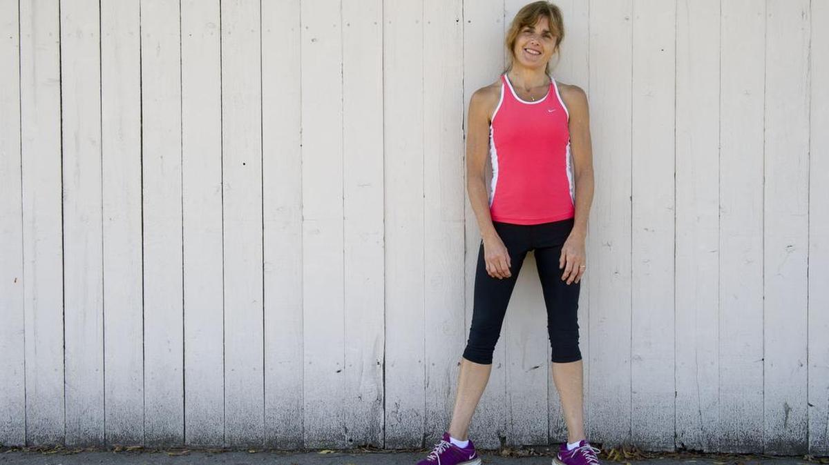 Theresa McCourt was the first women’s winner of the Run to Feed the Hungry.