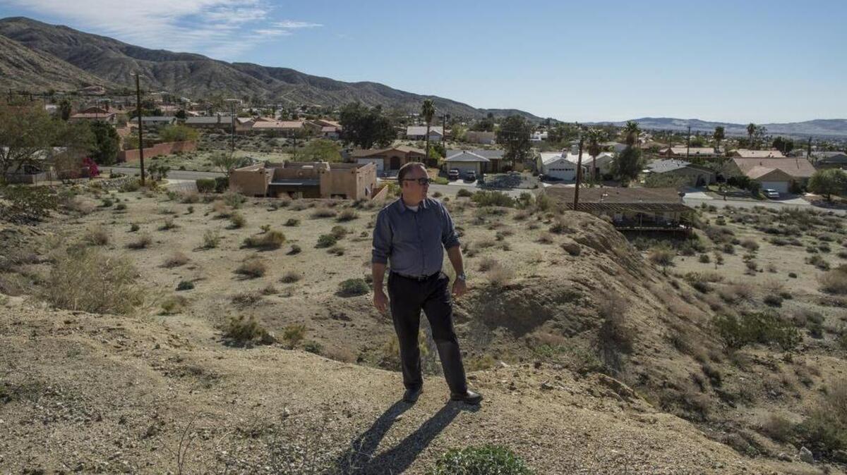 Desert Hot Springs Major Scott Matas approved development plans that are expected to bring in up to three million square feet of marijuana production warehouses and greenhouses over the next 10 years.