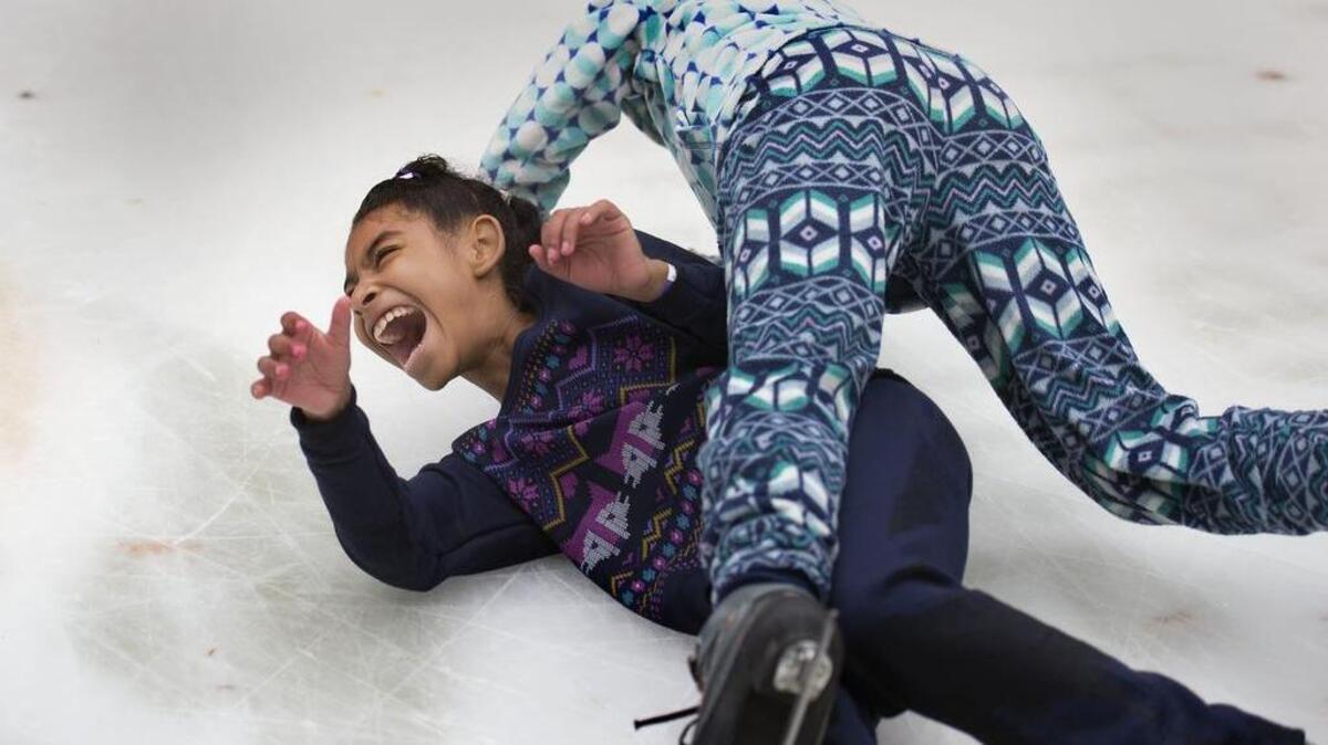 The Downtown Sacramento Ice Rink opened its 26th season Friday.