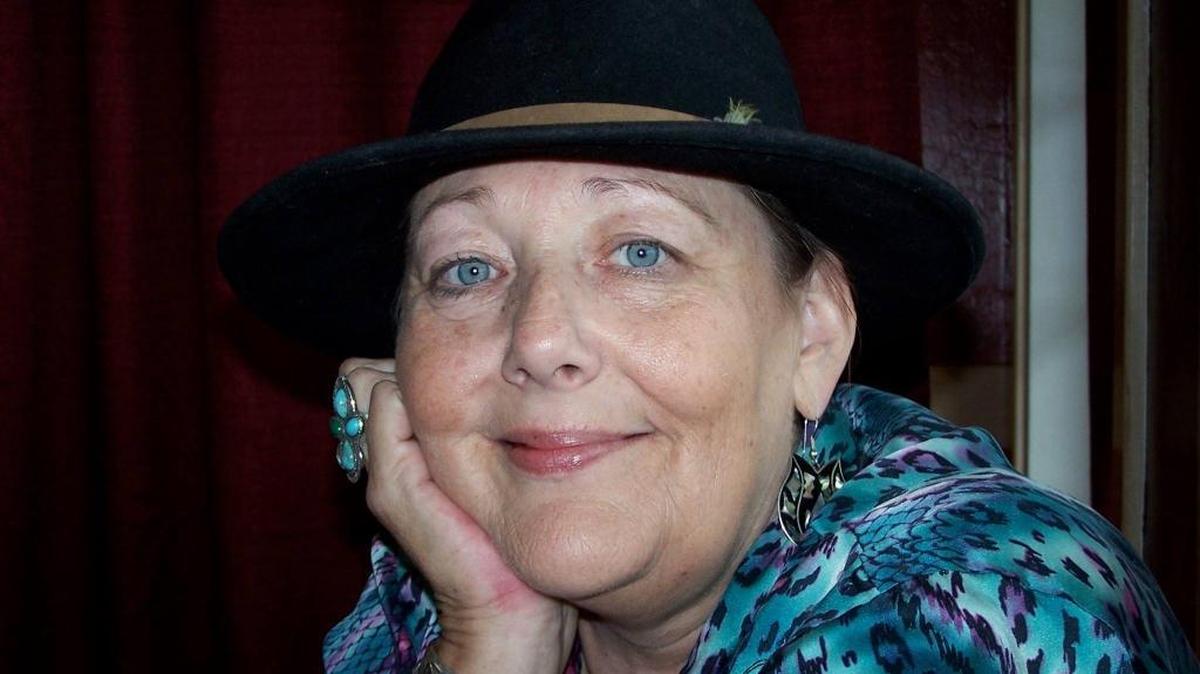 Gayiel von Geldern, cabaret singer and activist, after a performance in Sea Ranch in 2009.