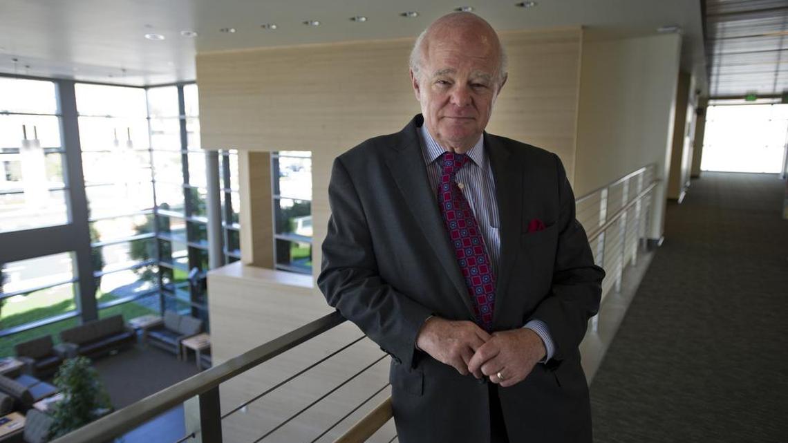 Dr. Ralph de Vere White, an Ireland native known for his Irish brogue, said he’s proudest of the team approach he engineered over 20 years at the cancer center, bringing together researchers and clinical physicians in multiple disciplines, including biomedical engineering and veterinary schools. “The cancer center has helped change the whole perception of team science on this campus. It’s truly a one-UCD undertaking.”