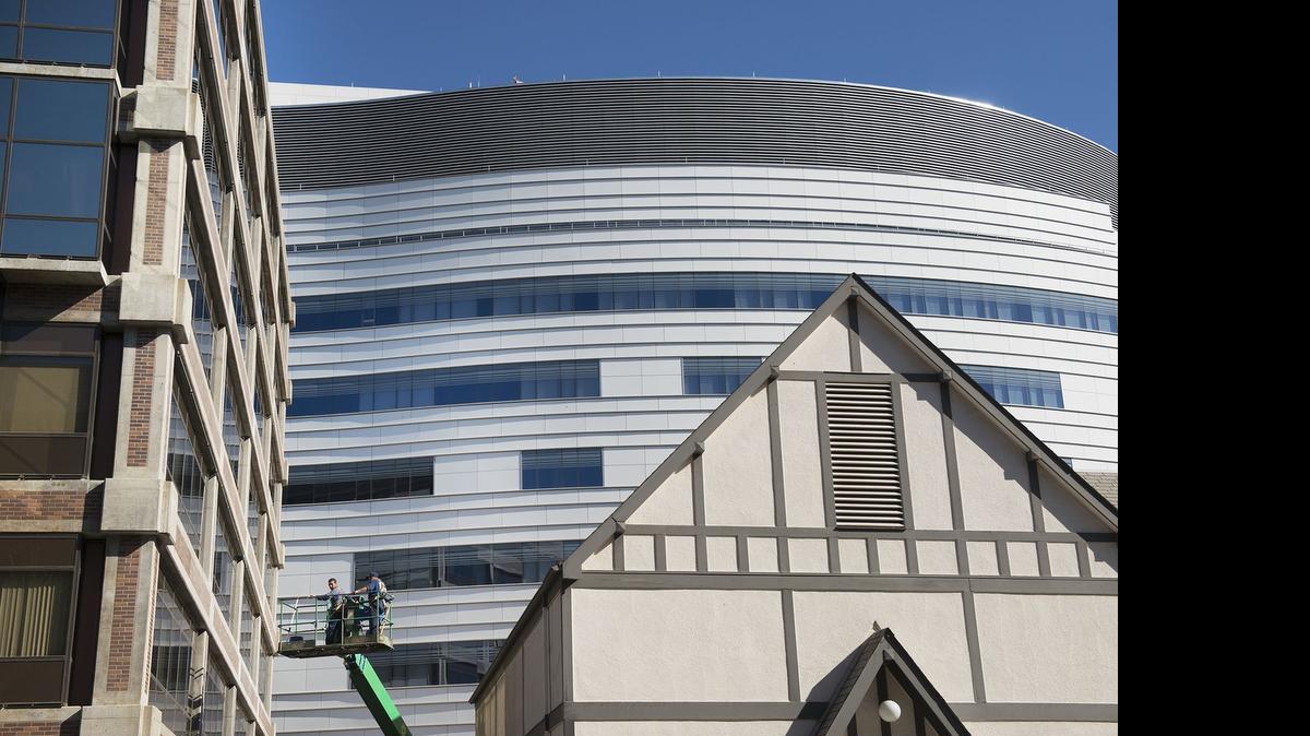 
Pat Fry, president and CEO of Sacramento-based Sutter Health, announced Tuesday that he will retire, effective Jan. 4. In Sacramento, the new Sutter medical building, background, is nearing completion.
