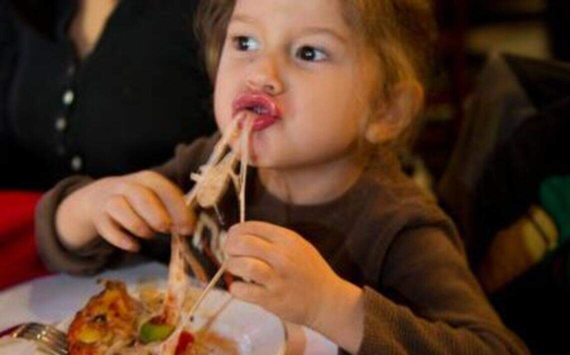 Mini-chefs use green ingredients at Pizza Rock