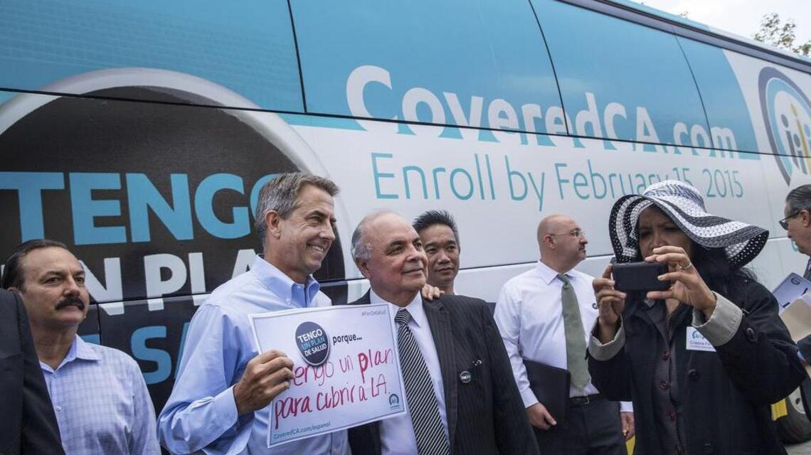California among states with biggest drop in uninsured