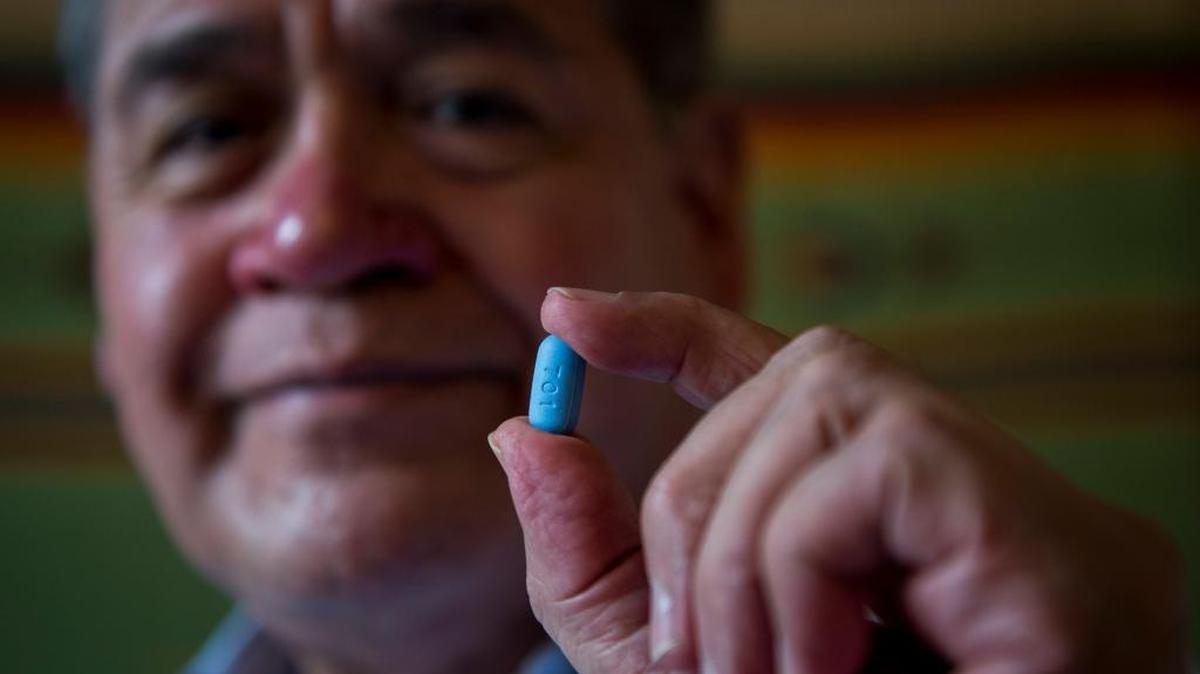 Pre-exposure prophylaxis, more commonly called PrEP, is a daily pill regimen that, if taken consistently, can protect users from contracting HIV from sex or from used needles. George Raya, 66, started using Truvada, the drug associated with the procedure, last year. Having seen many of his friends die during the AIDS epidemic in San Francisco, he’s a big proponent of prevention.