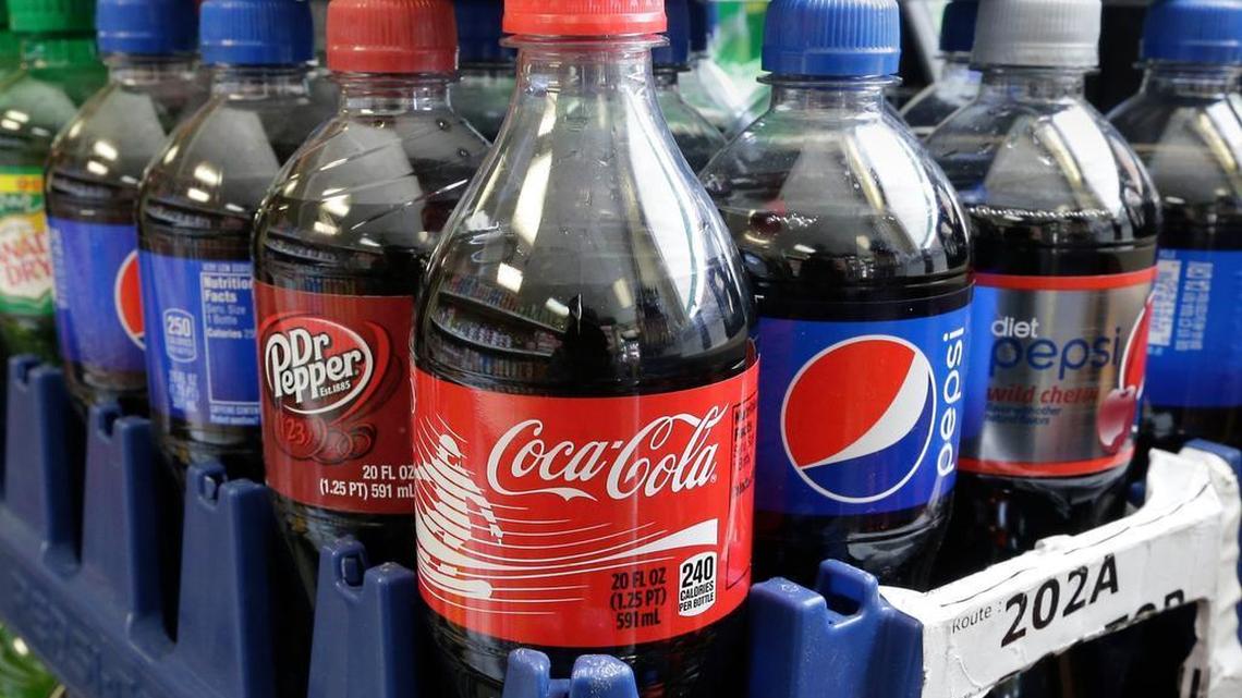 Consumption of full-calorie, sugary soda is on the decline, down 25 percent since the 1990s.