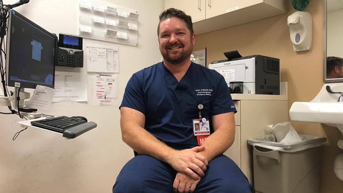 Dr. John Coburn, an emergency physician at Kaiser Permanente in south Sacramento, says his department sees the cannabis-related vomiting illness every day.