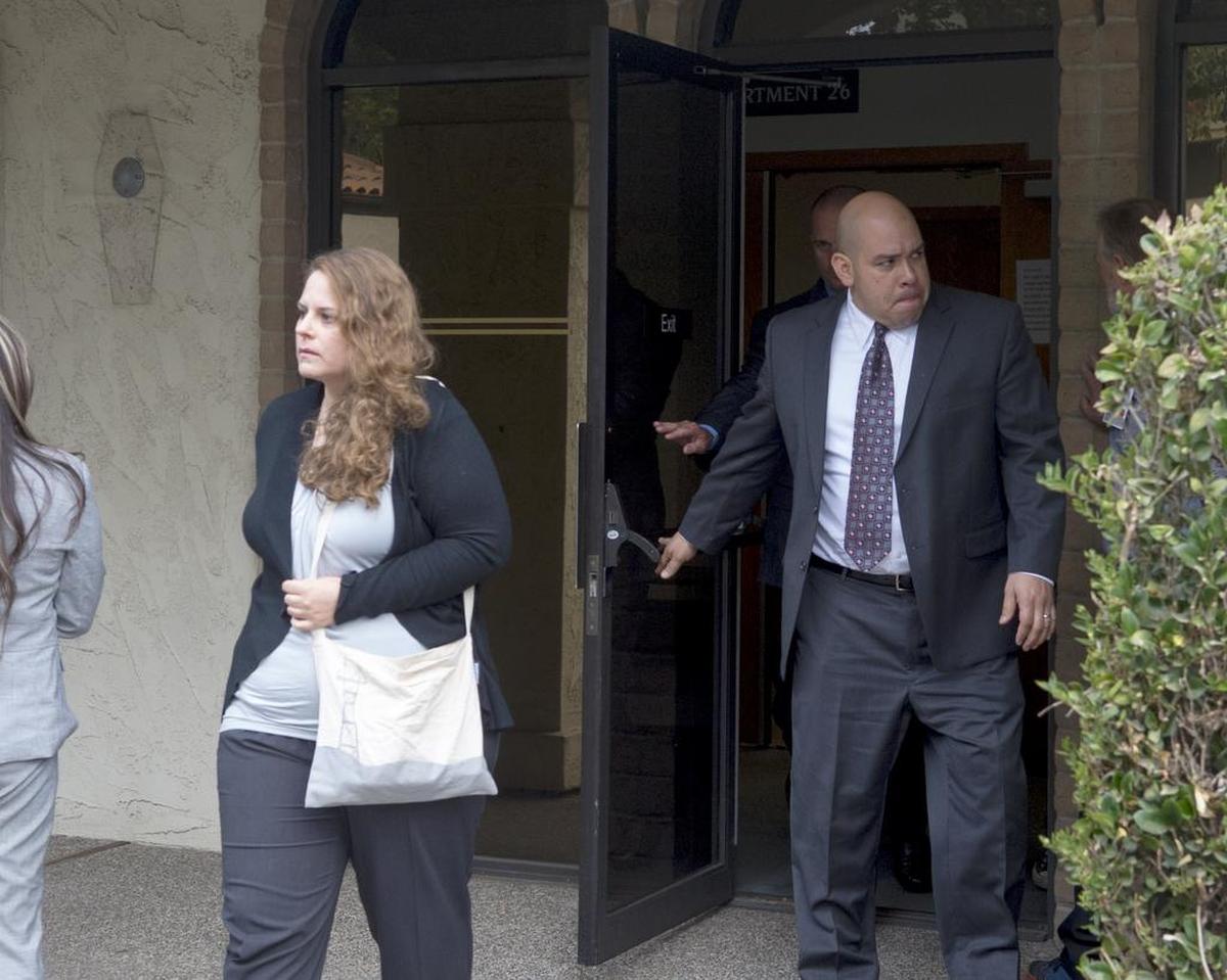 Christina DeFilippo, left, and Eduardo Quintanar, right, were both charged with conspiracy to obstruct justice in the 2012 slaying of Korey Kauffman.