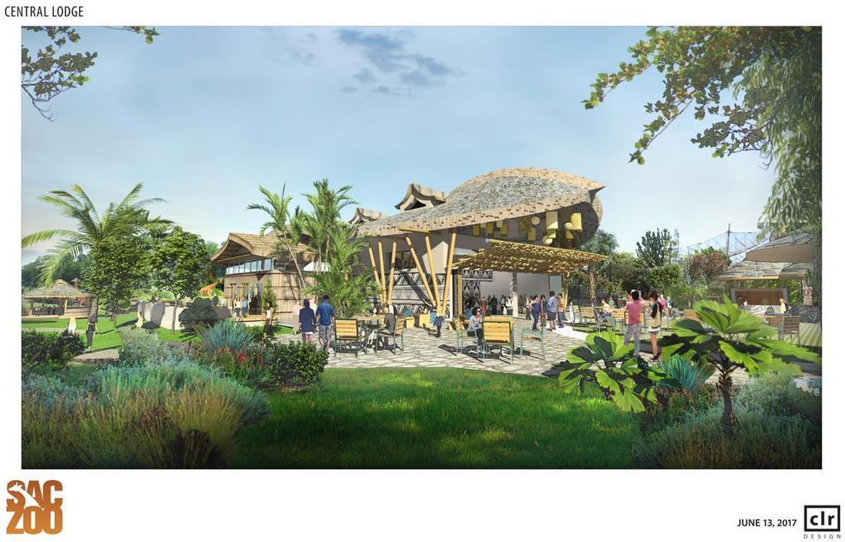 The Sacramento Zoo’s planned Central Lodge