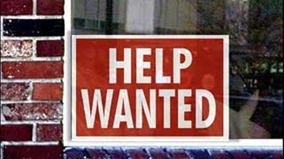 A help wanted sign in Sacramento is shown in this 2017 file photo.