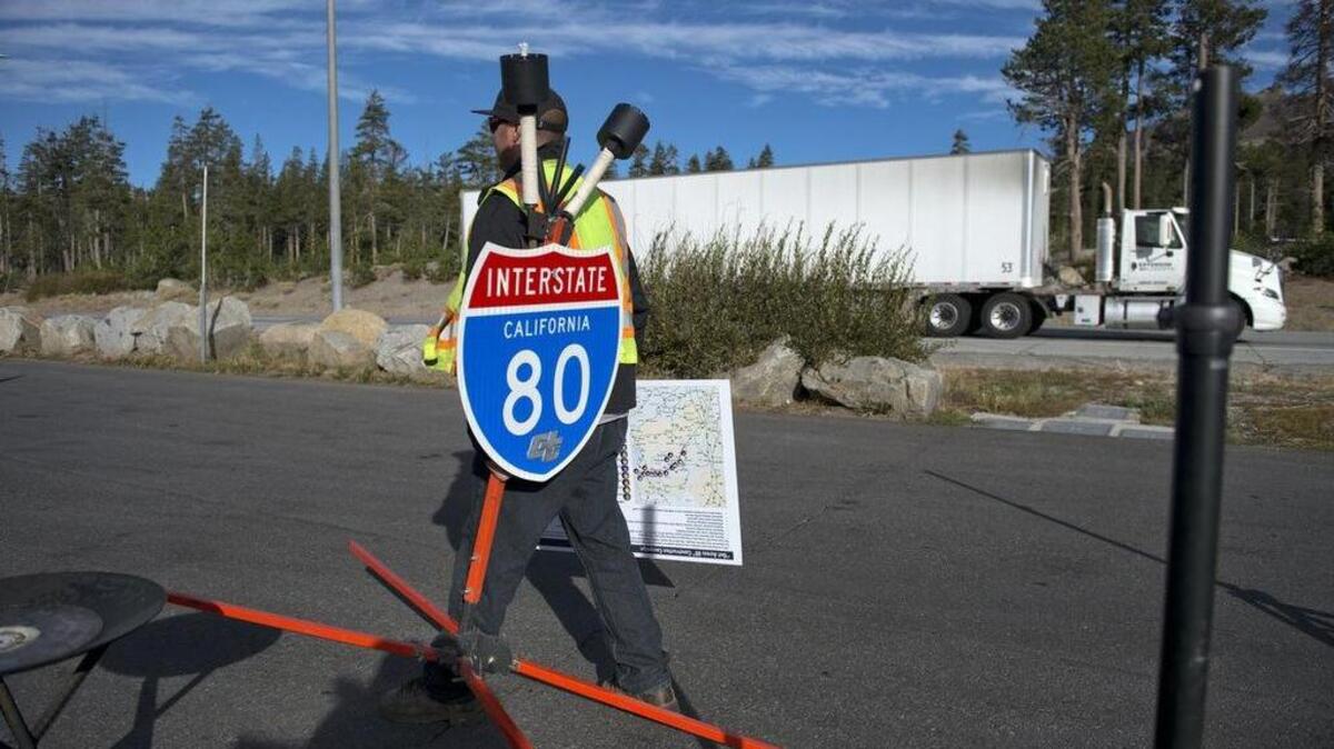 The state Department of Transportation advises eastbound and westbound motorists on Interstate 80 at Watt Avenue in Sacramento County that they can expect alternating lane restrictions this week. A contractor is scheduled to perform pavement work from 10 p.m. to 6 a.m. Monday through Friday.