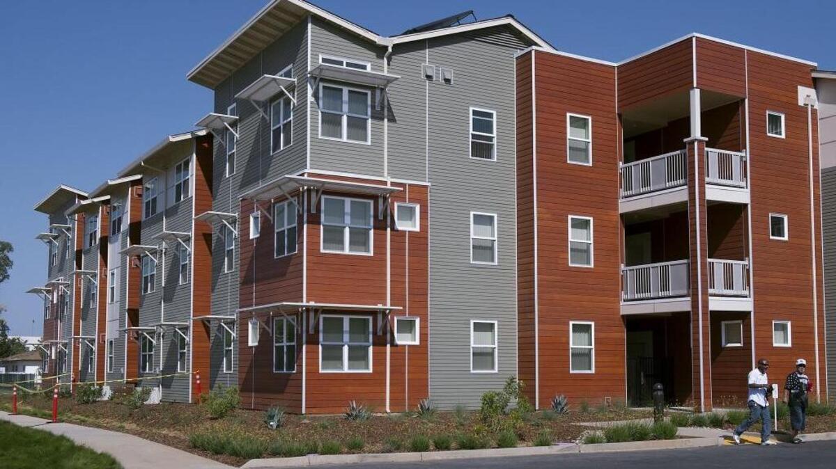 Mather Veterans Village in Rancho Cordova houses formerly homeless military veterans on the former Mather Air Force Base. Phases four and five are currently in development.