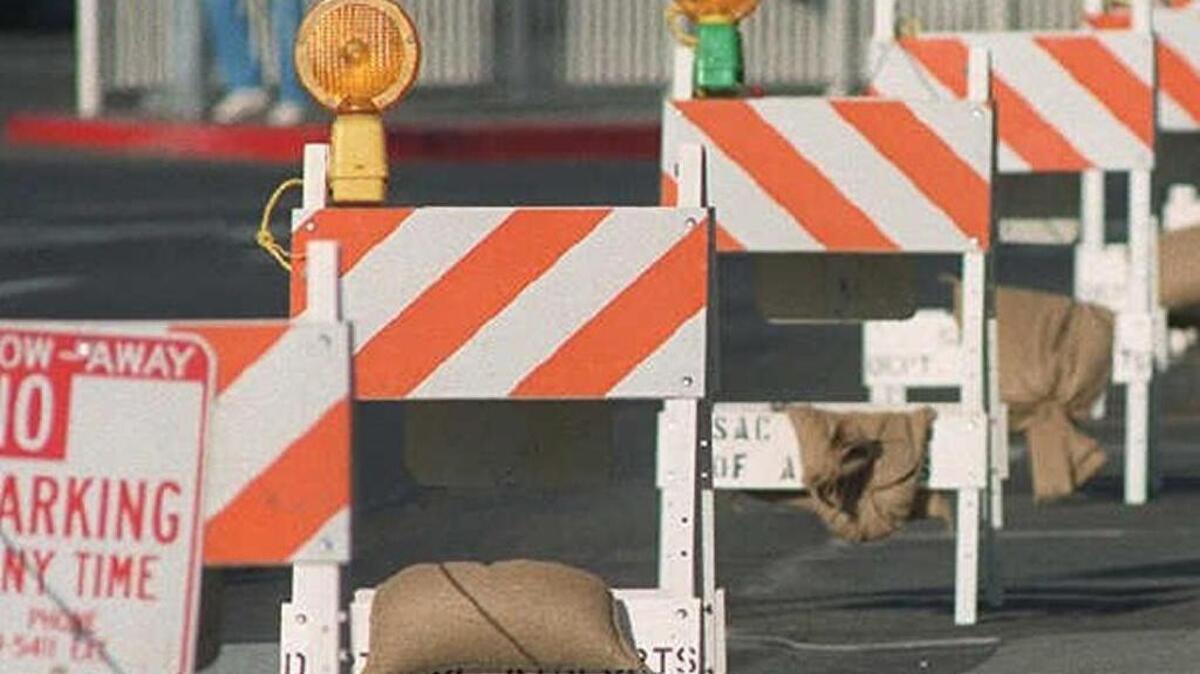 The intersection of Sunrise Avenue and Cirby Way in Roseville is scheduled to be closed to traffic from 11 p.m. Monday to 5 a.m. Tuesday for utility upgrades, according to the city of Roseville.