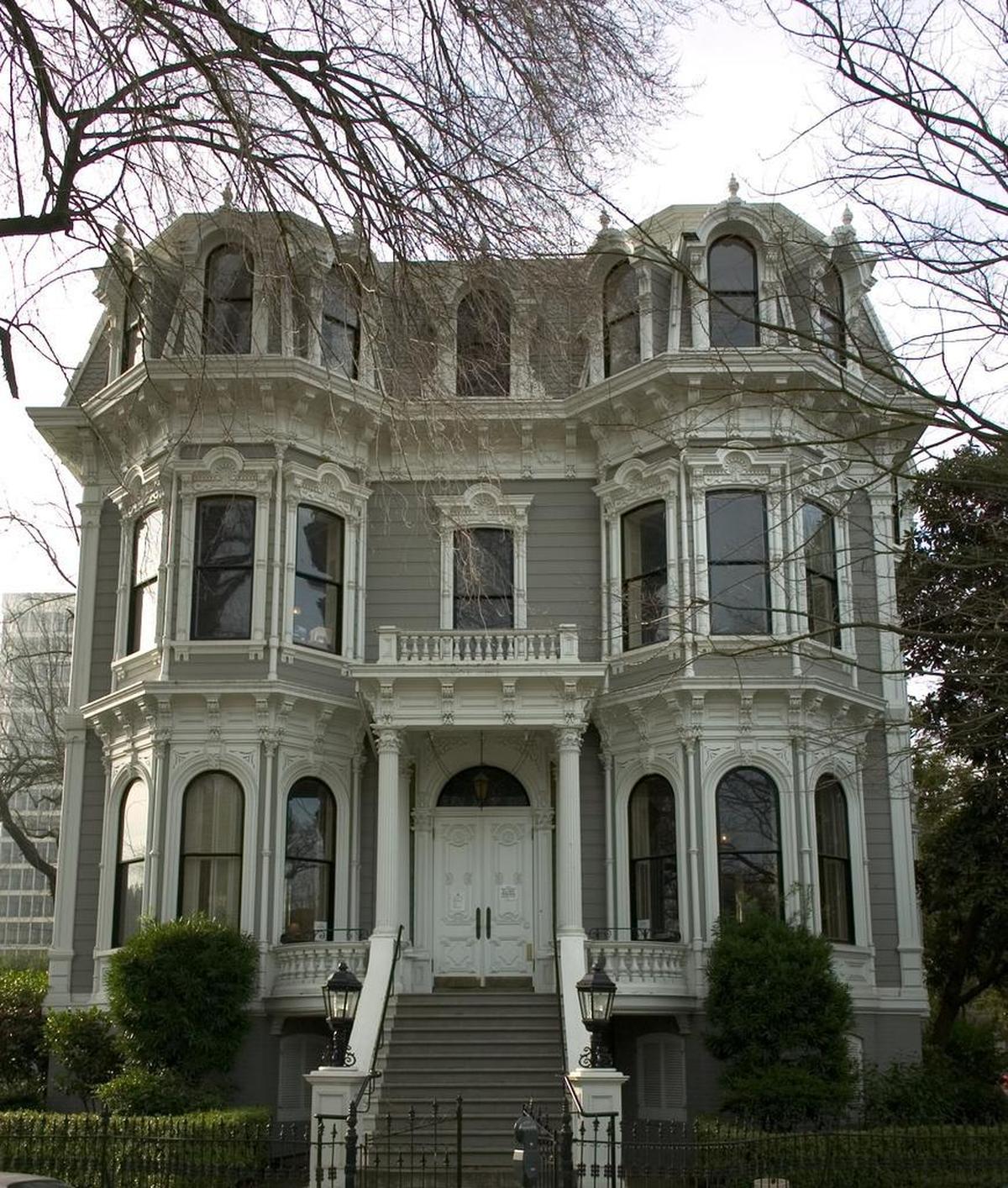 The Heilbron House at Seventh and O streets was built in 1881 by German immigrant August Heilbron, who made his money in the cattle business. A large state office tower was planned for the site, but a new report indicates the mansion will be spared.