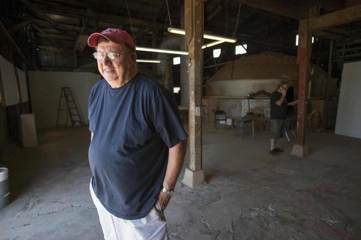 Dave DeCamilla started the Panama Pottery Factory, an artists collective in Hollywood Park on Monday in Sacramento. The city of Sacramento is trying to shut down the occupancy of the building.