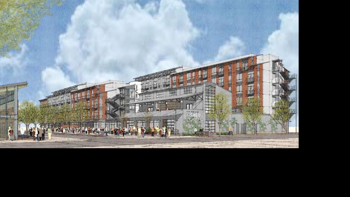 
The Ice Blocks project would add 142 units of housing, plus office and commercial space to Sacramento’s R Street corridor.
