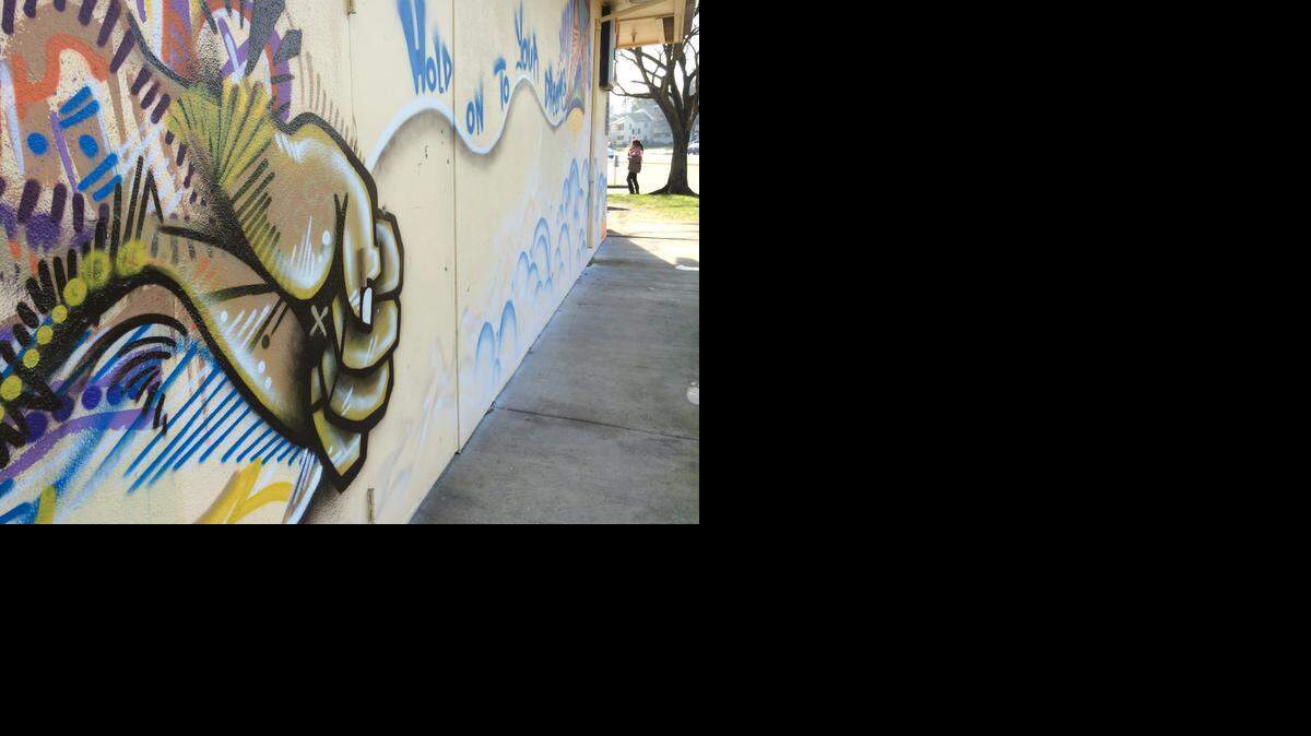 
Demetris Washington recently finished this mural on Mack Road in south Sacramento.

