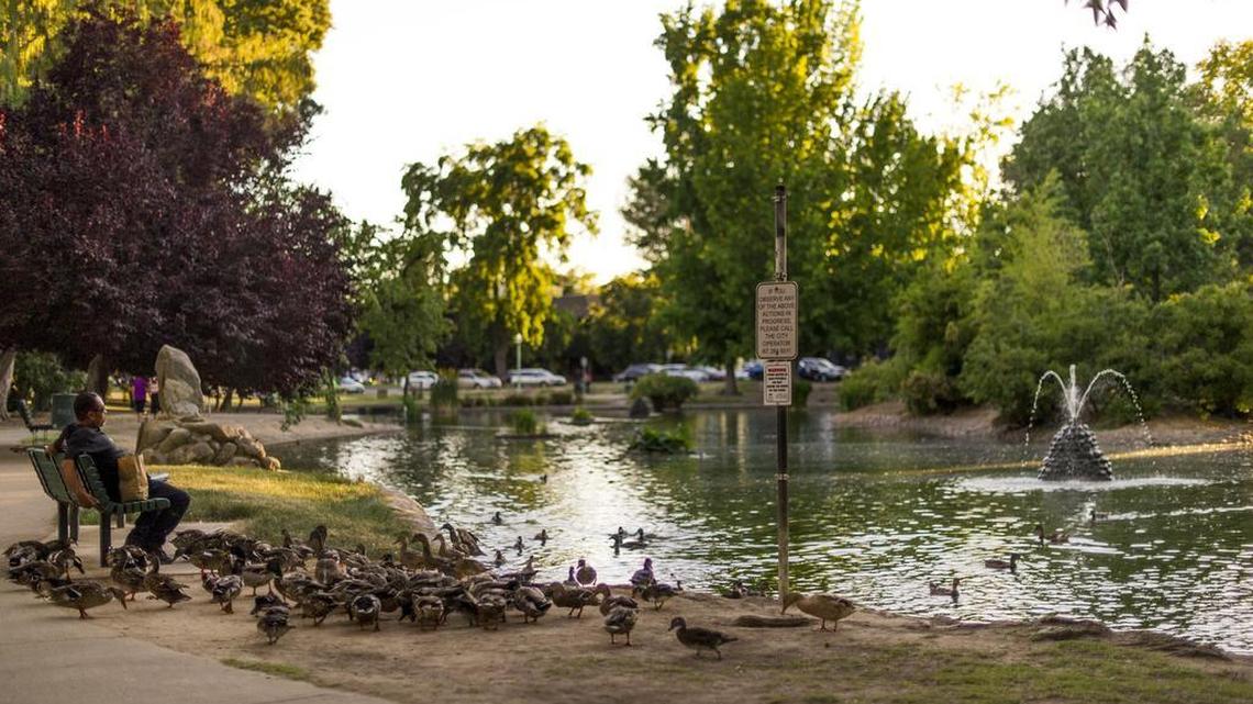 McKinley Park has had bathroom closures in recent months because people have flushed needles down the toilets. The city is considering whether to spend $50,000 on a mechanical grinder to combat the problem.