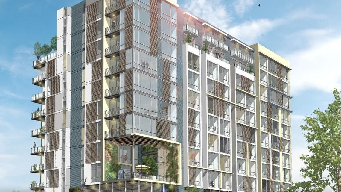 The proposed 19J building, designed by HR Group Architects, would stand 11 stories at 19th and J streets in midtown Sacramento. It would include 173 apartments and is the second high-rise building proposed for that neighborhood in the last few months.