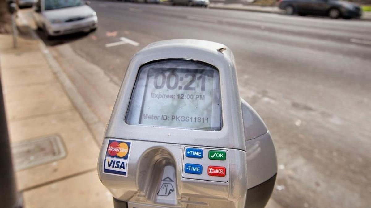 The city is proposing raising parking meter rates from $1.25 an hour to $1.75.