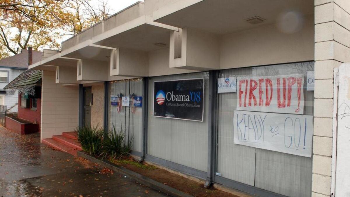 In 2007, an office at 2015 Q St. was headquarters for Barack Obama’s Democratic presidential campaign. Today, it’s a medical marijuana clinic and dispensary.