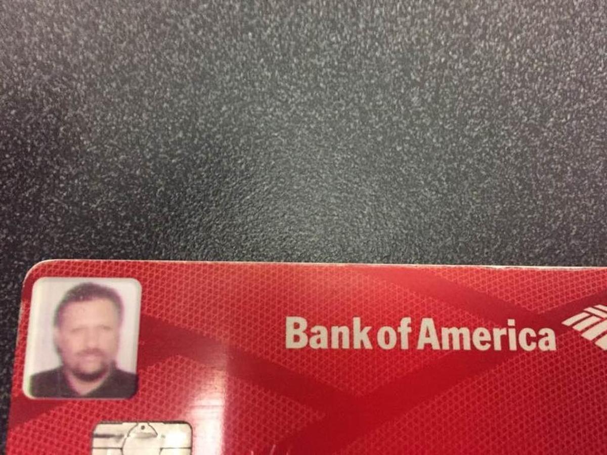 The lost bank card.