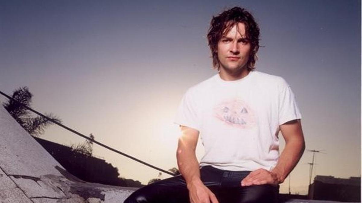 Jason Mackenroth, a rock drummer and Sacramento native, shown in 2005