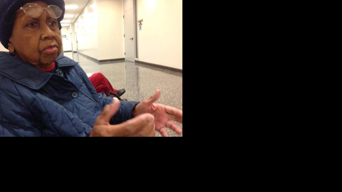 
Dorothy Morris, 83, is in Sacramento Superior Court on Tuesday to fight her eviction from Sacramento Manor, a south area senior-living apartment complex where she said she has lived since March 2013.

