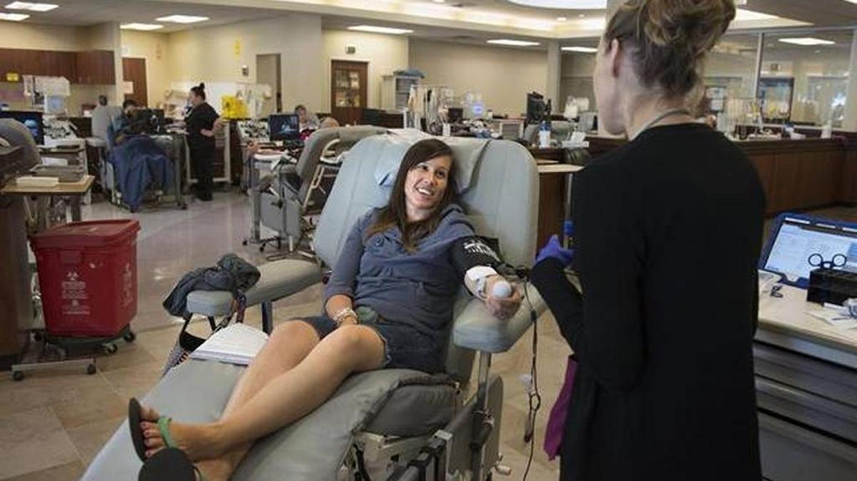 Bloodsource, a regional network of blood donation centers, is urging people to give blood in the wake of Hurricane Harvey.
