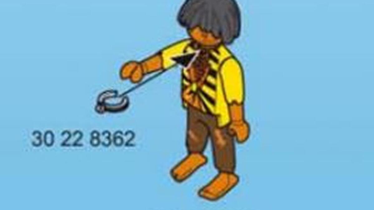 
Playmobil figurine.
