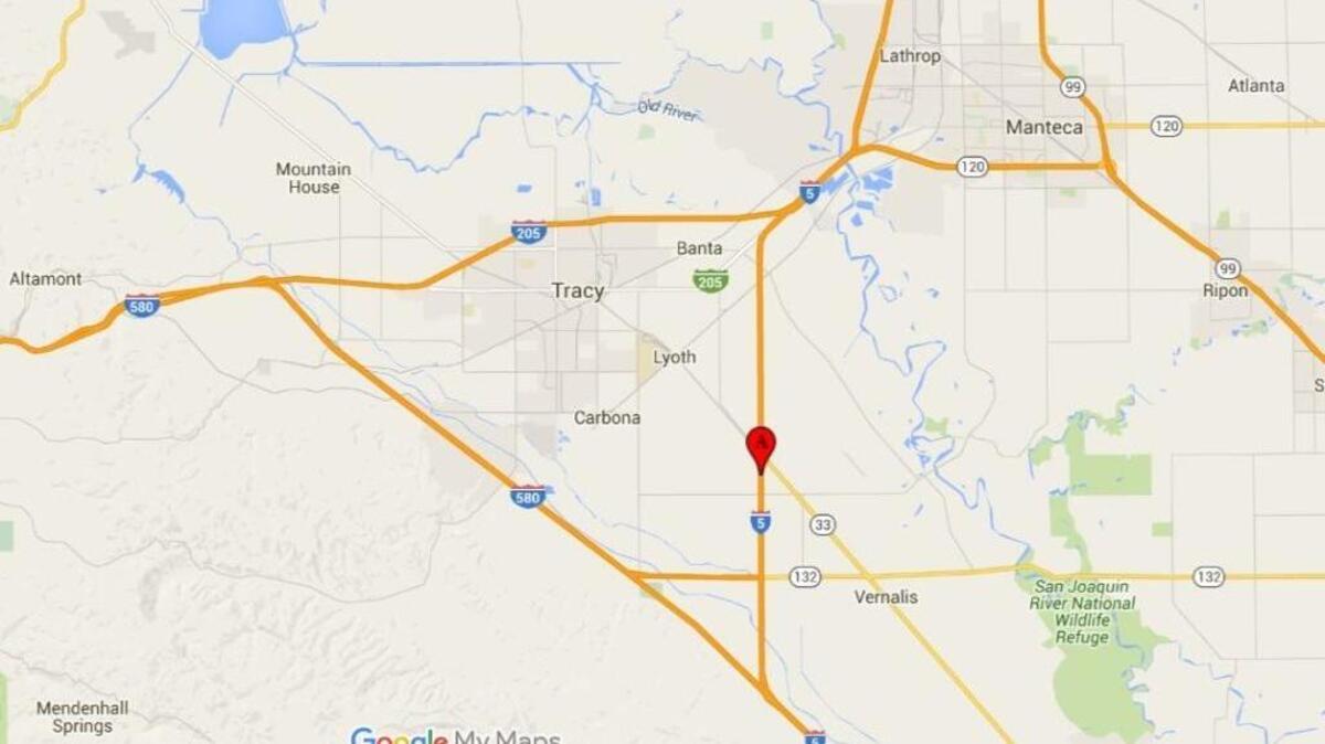 The sinkhole south of Tracy has disrupted traffic on Interstate 5 for several days.