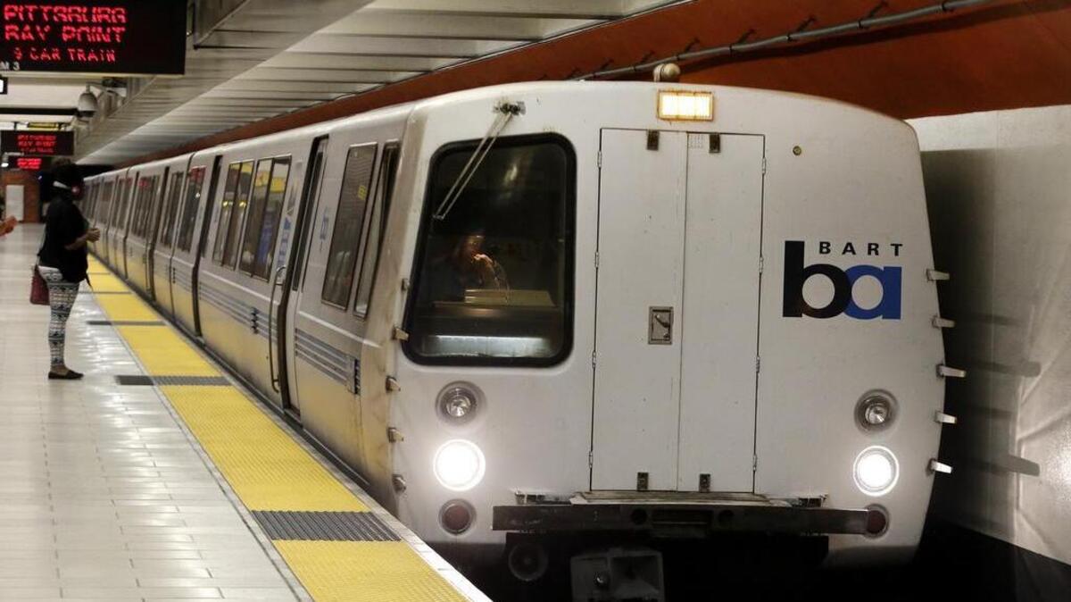 
BART won’t be running across the bay during part of this weekend.
