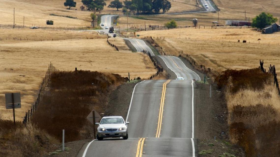 Additional stretches of White Rock Road someday will be expanded to four lanes with a center median - if proponents can find the money.