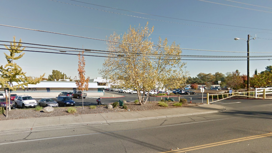 Casa Roble High School parking lot.